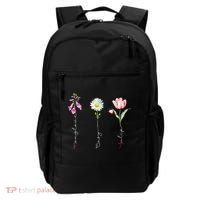 Foxglove Daisy Tulip Floral Backpack thumb 0