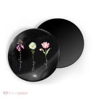 Foxglove Daisy Tulip Floral Magnet thumb 0