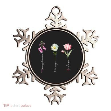 Foxglove Daisy Tulip Floral Ornament