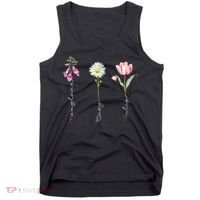 Foxglove Daisy Tulip Floral Tank Top thumb 0
