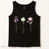 Foxglove Daisy Tulip Floral Tank Top thumb 2