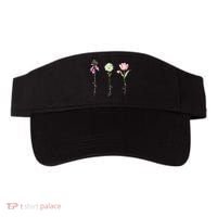 Foxglove Daisy Tulip Floral Visor thumb 0