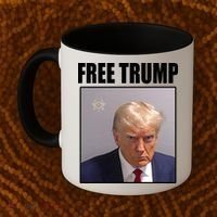 Free Donald Trump Mugshot Election Coffee Mug thumb 2