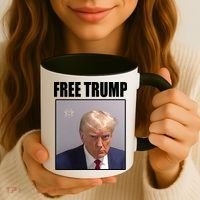 Free Donald Trump Mugshot Election Coffee Mug thumb 3