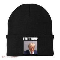 Free Donald Trump Mugshot Election Beanie thumb 0