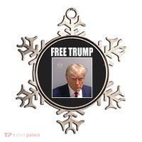 Free Donald Trump Mugshot Election Ornament thumb 0