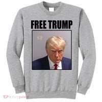 Free Donald Trump Mugshot Election Sweatshirt thumb 0