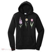 FOXGLOVE DAISY TULIP Floral Nature Apparel for Flower Women's Hoodie thumb 0