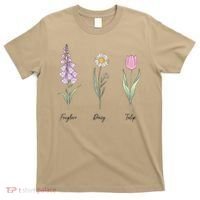 FOXGLOVE DAISY TULIP Floral Nature Apparel for Flower T-Shirt thumb 0