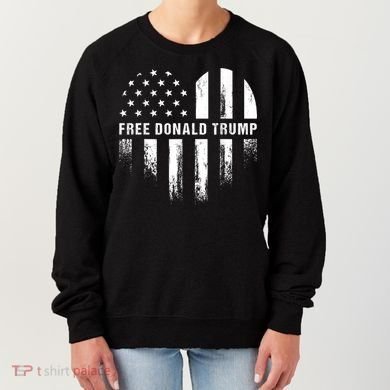 Free Donald Trump Republican Support Women's Sweatshirt