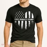 Free Donald Trump Republican Support Cooling Performance Crew T-Shirt thumb 2