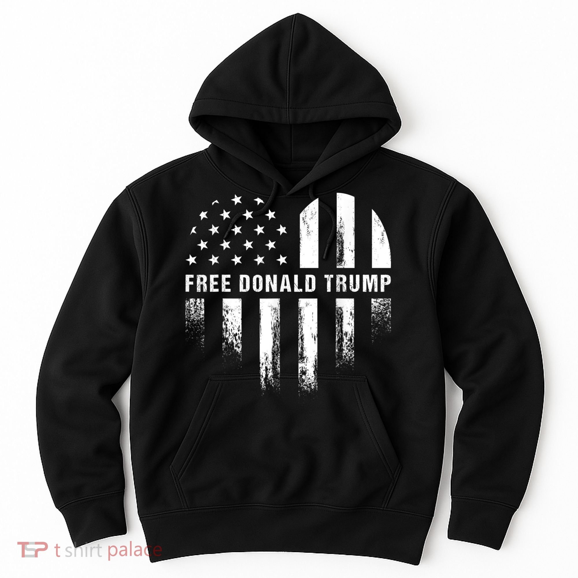 Free Donald Trump Republican Support Hoodie