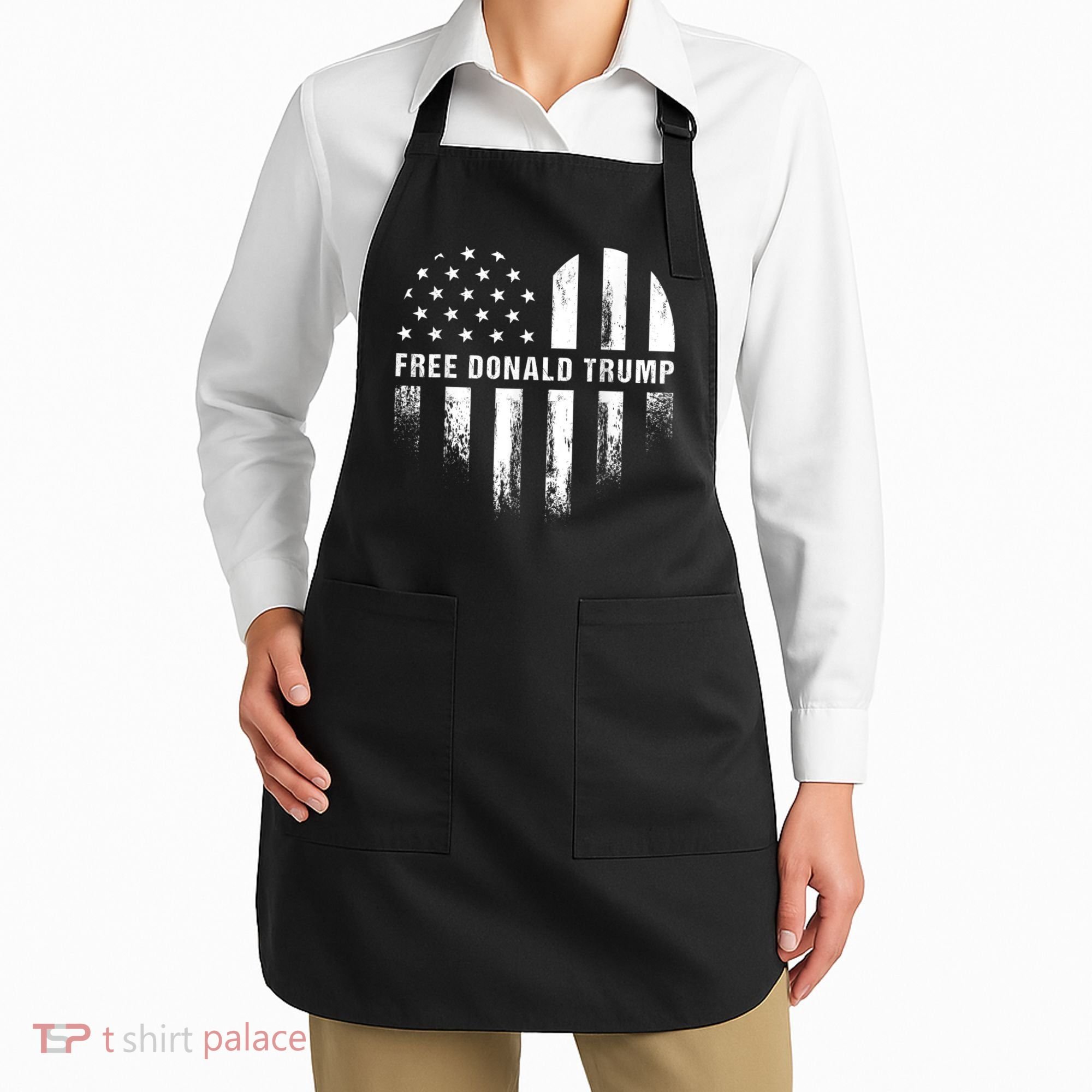 Free Donald Trump Republican Support Apron