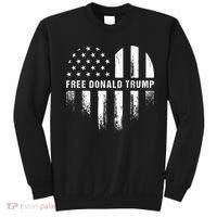 Free Donald Trump Republican Support Sweatshirt thumb 0