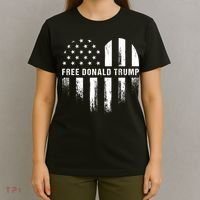 Free Donald Trump Republican Support T-Shirt thumb 4