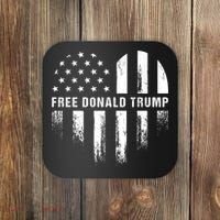 Free Donald Trump Republican Support Coaster thumb 0