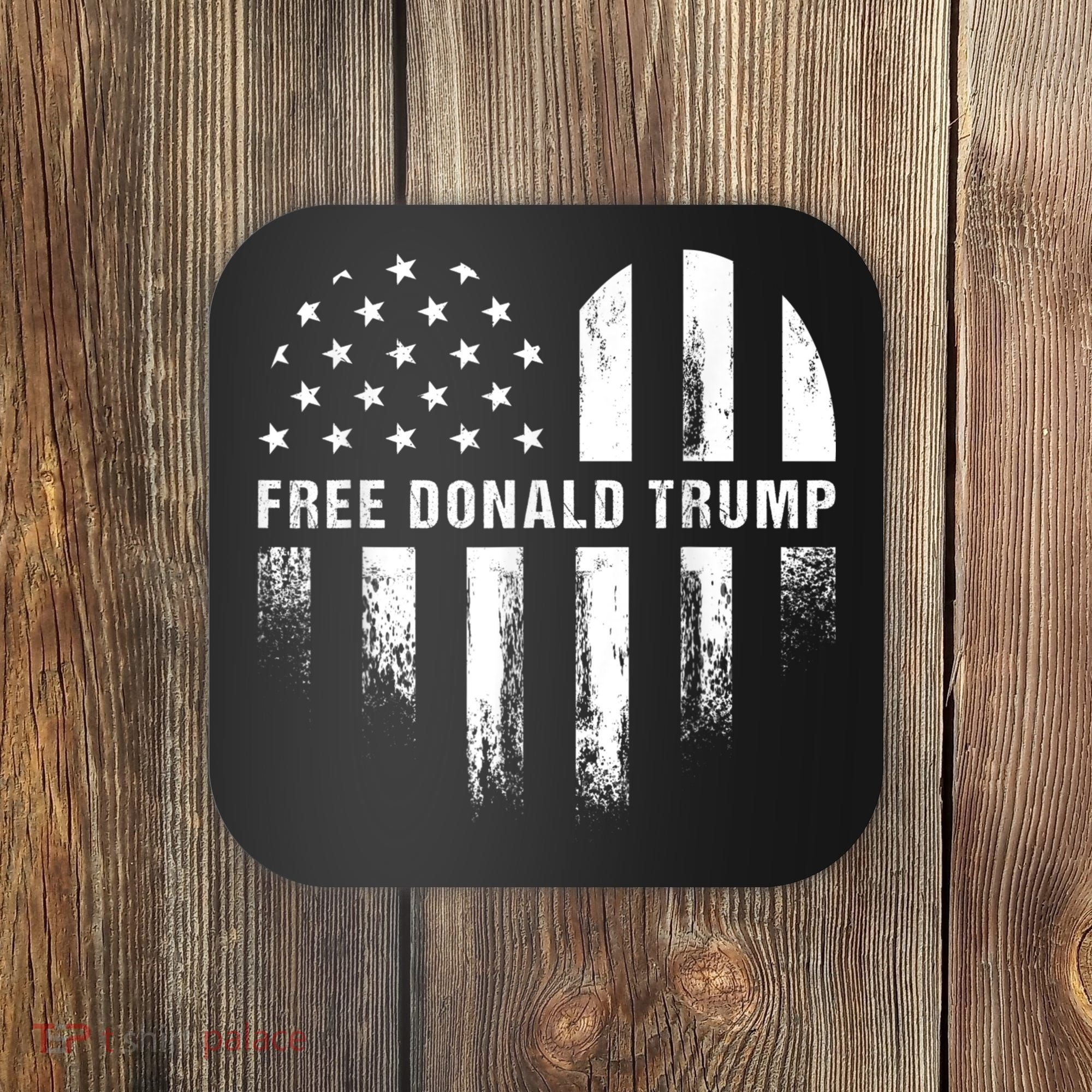 Free Donald Trump Republican Support Coaster