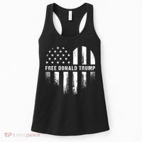 Free Donald Trump Republican Support Women's Tank Top thumb 0