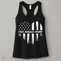 Free Donald Trump Republican Support Women's Tank Top thumb 3