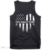 Free Donald Trump Republican Support Tank Top thumb 0