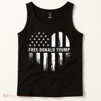Free Donald Trump Republican Support Tank Top thumb 2