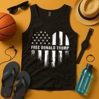 Free Donald Trump Republican Support Tank Top thumb 4