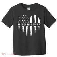 Free Donald Trump Republican Support Toddler T-Shirt thumb 0