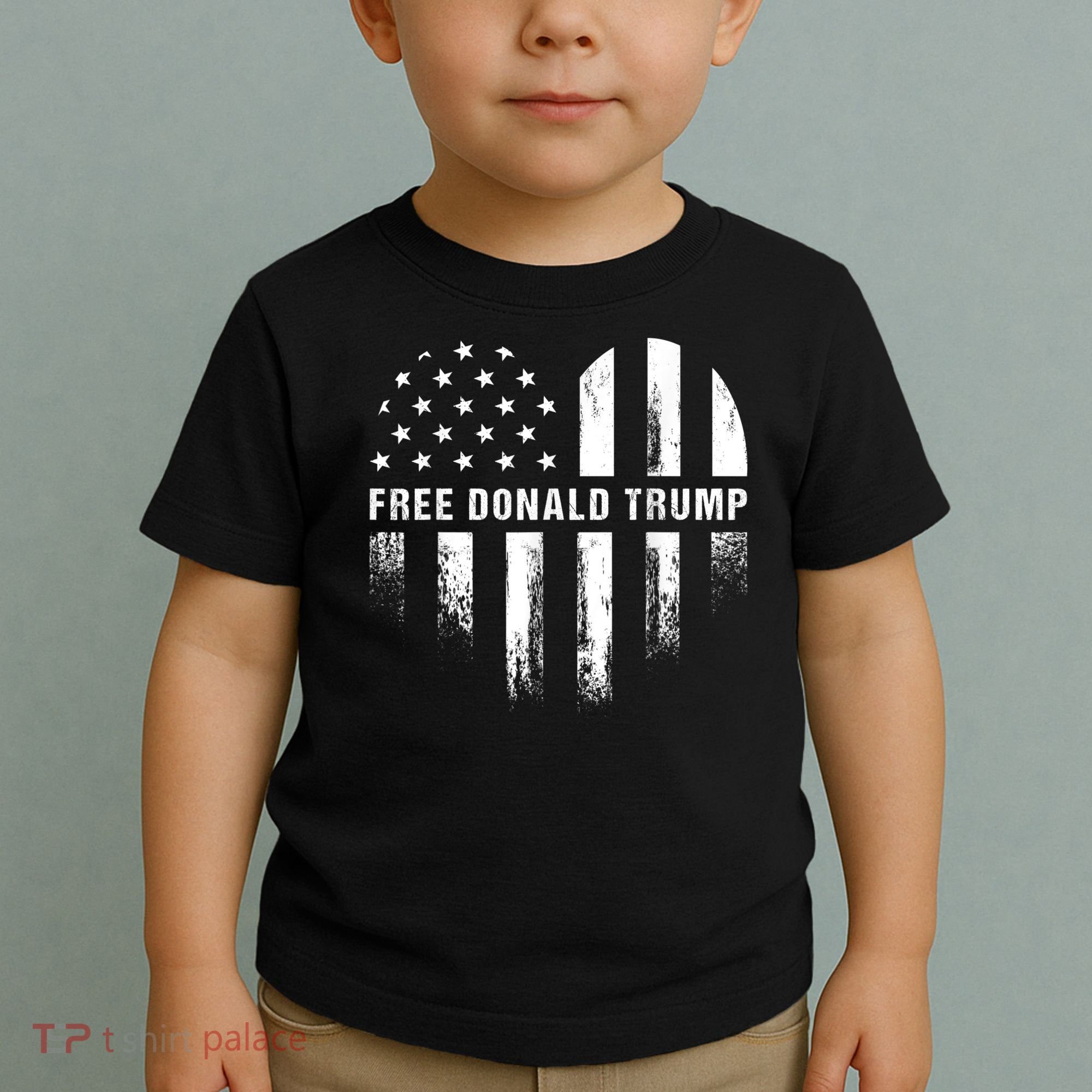Free Donald Trump Republican Support Toddler T-Shirt