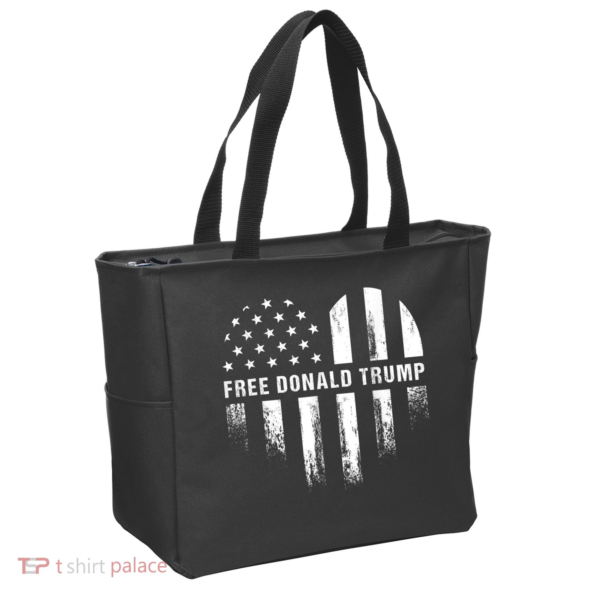 Free Donald Trump Republican Support Tote Bag