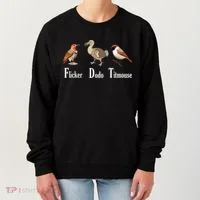 Flicker Dodo Titmouse Funny Women's Sweatshirt thumb 0