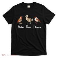 Flicker Dodo Titmouse Funny T-Shirt thumb 0