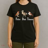 Flicker Dodo Titmouse Funny T-Shirt thumb 4