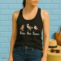 Flicker Dodo Titmouse Funny Women's Tank Top thumb 2