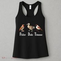 Flicker Dodo Titmouse Funny Women's Tank Top thumb 3