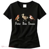 Flicker Dodo Titmouse Funny Women's T-Shirt thumb 0