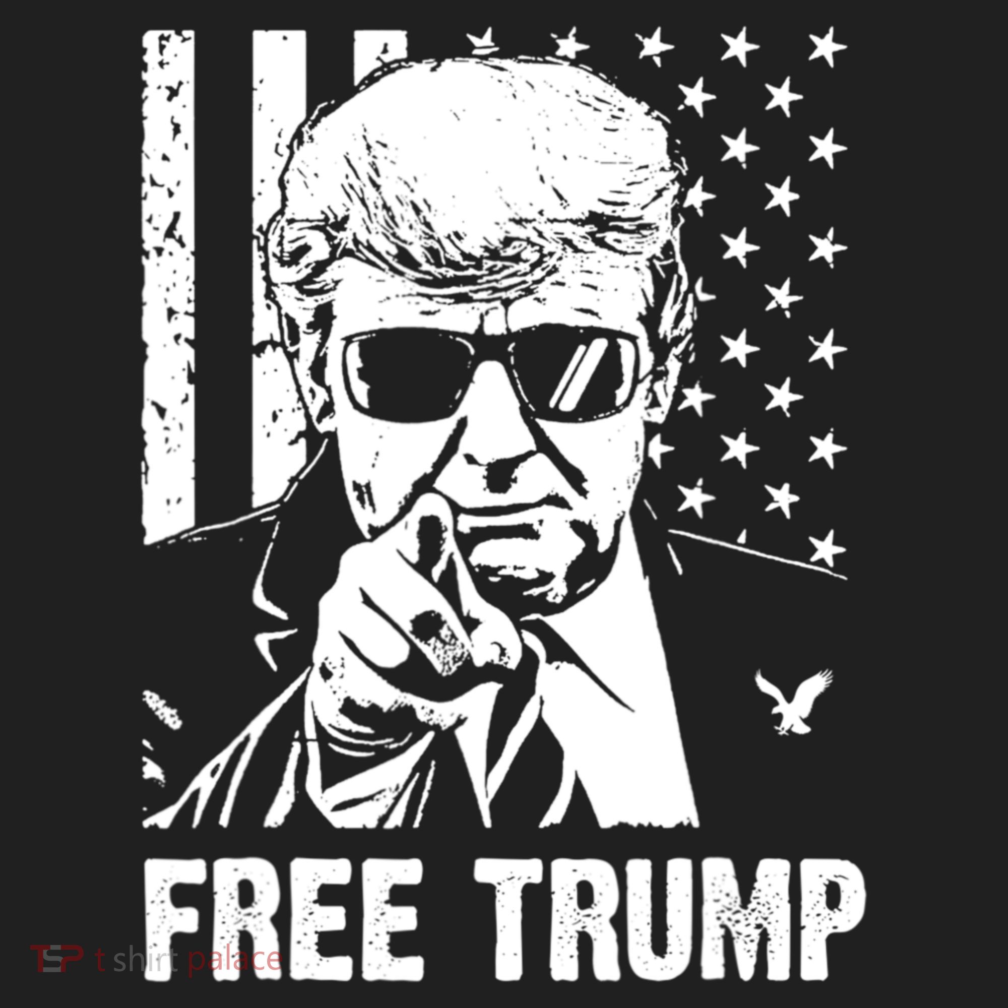 Free Donald Trump Republican Support Women's Sweatshirt