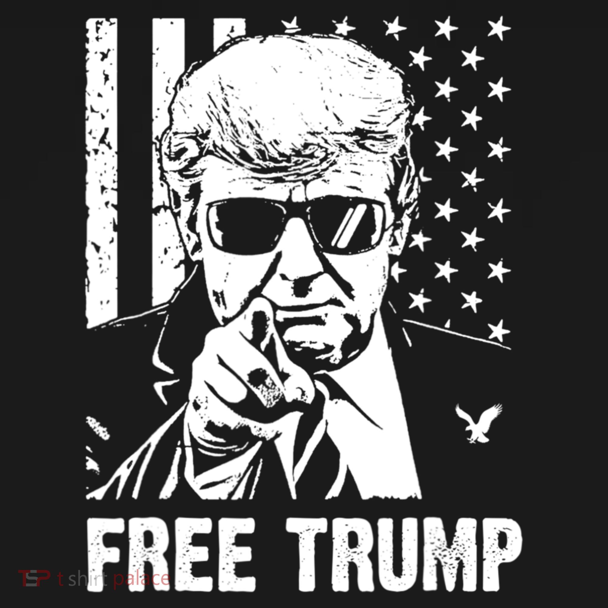 Free Donald Trump Republican Support Bucket Hat