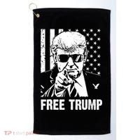 Free Donald Trump Republican Support Golf Towel thumb 0