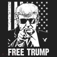 Free Donald Trump Republican Support Golf Towel thumb 3