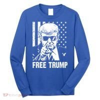 Free Donald Trump Republican Support Long Sleeve Shirt thumb 0