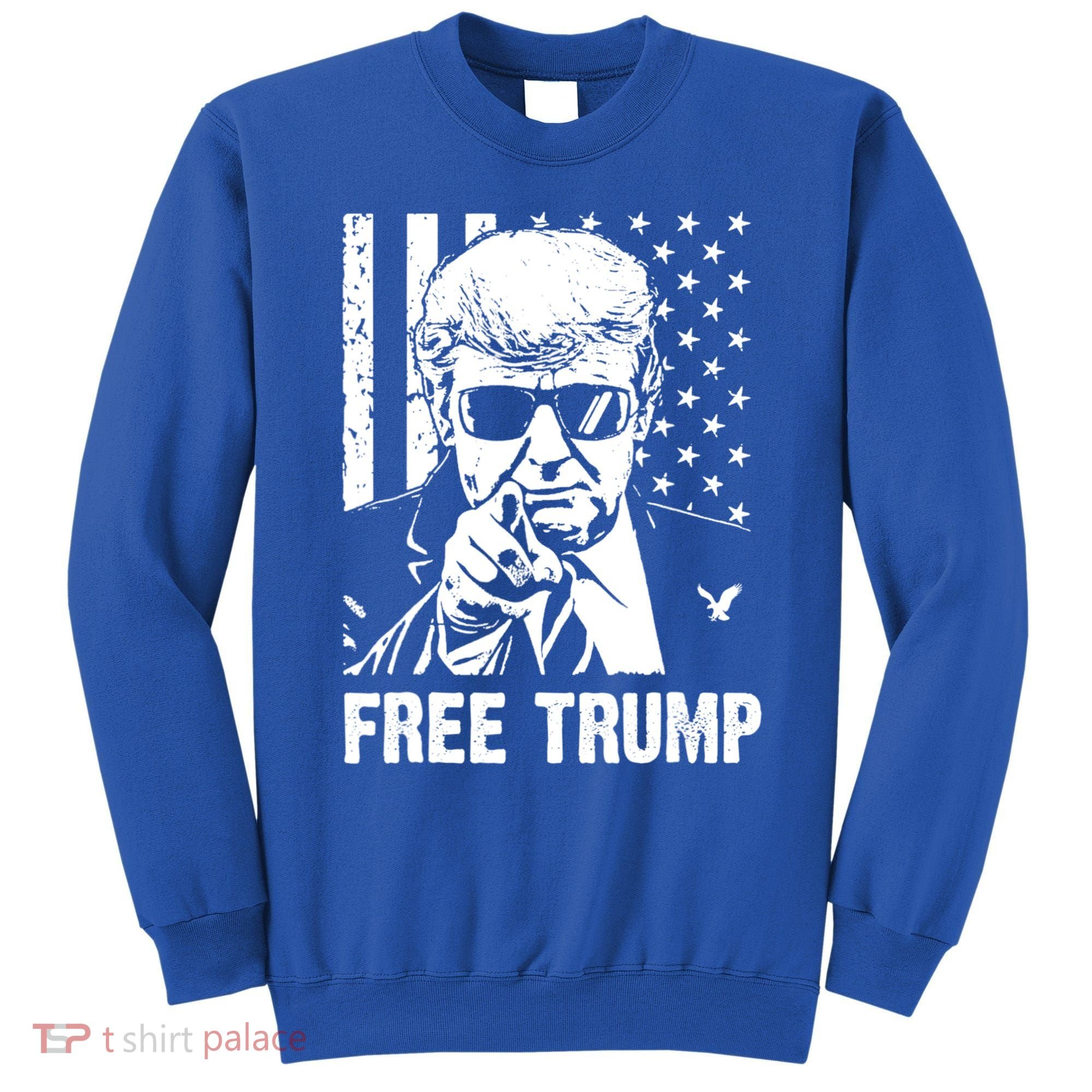 Free Donald Trump Republican Support Sweatshirt