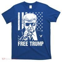 Free Donald Trump Republican Support T-Shirt thumb 0