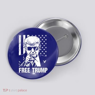 Free Donald Trump Republican Support Button