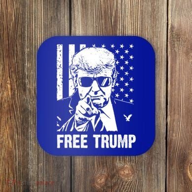 Free Donald Trump Republican Support Coaster