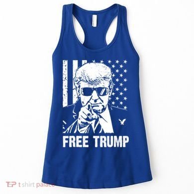 Free Donald Trump Republican Support Women's Tank Top