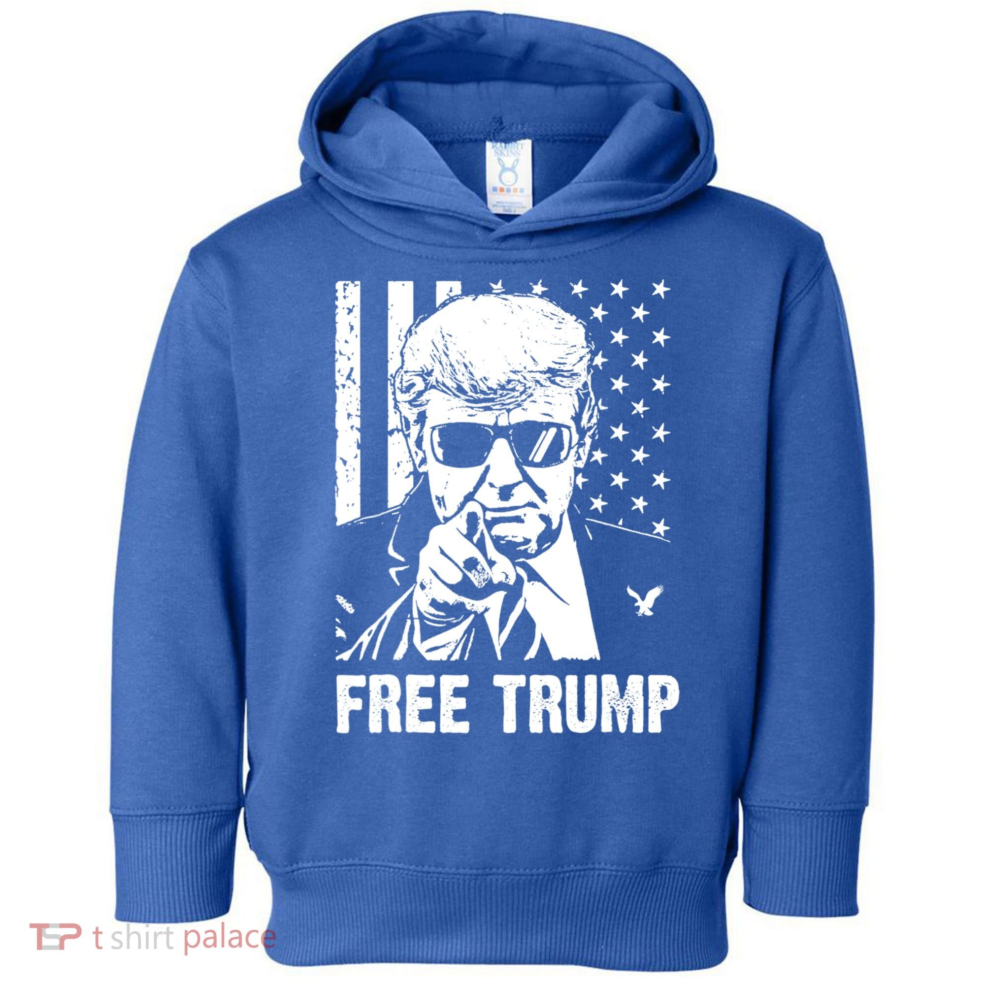 Free Donald Trump Republican Support Toddler Hoodie