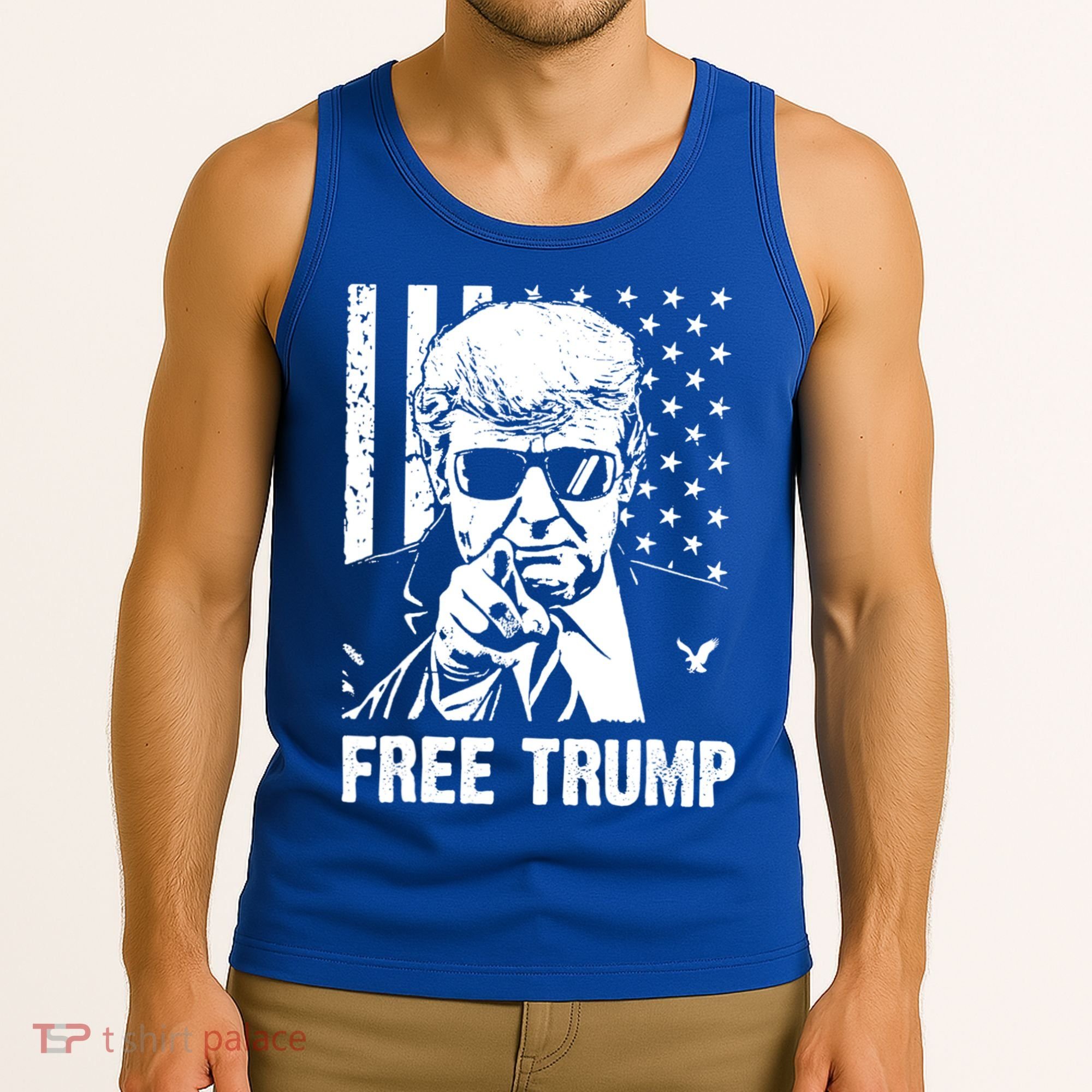 Free Donald Trump Republican Support Tank Top
