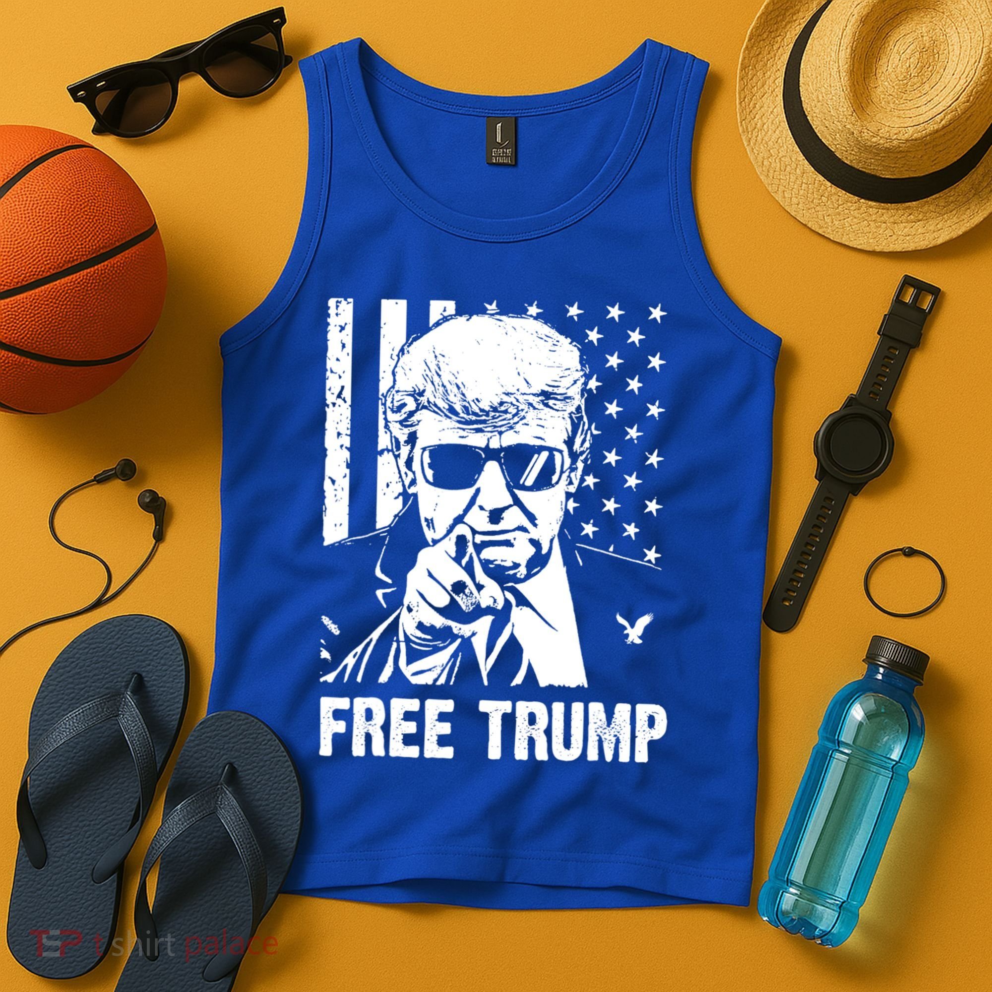 Free Donald Trump Republican Support Tank Top