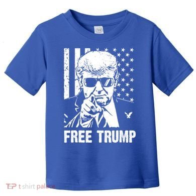 Free Donald Trump Republican Support Toddler T-Shirt