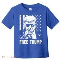 Free Donald Trump Republican Support Toddler T-Shirt thumb 0